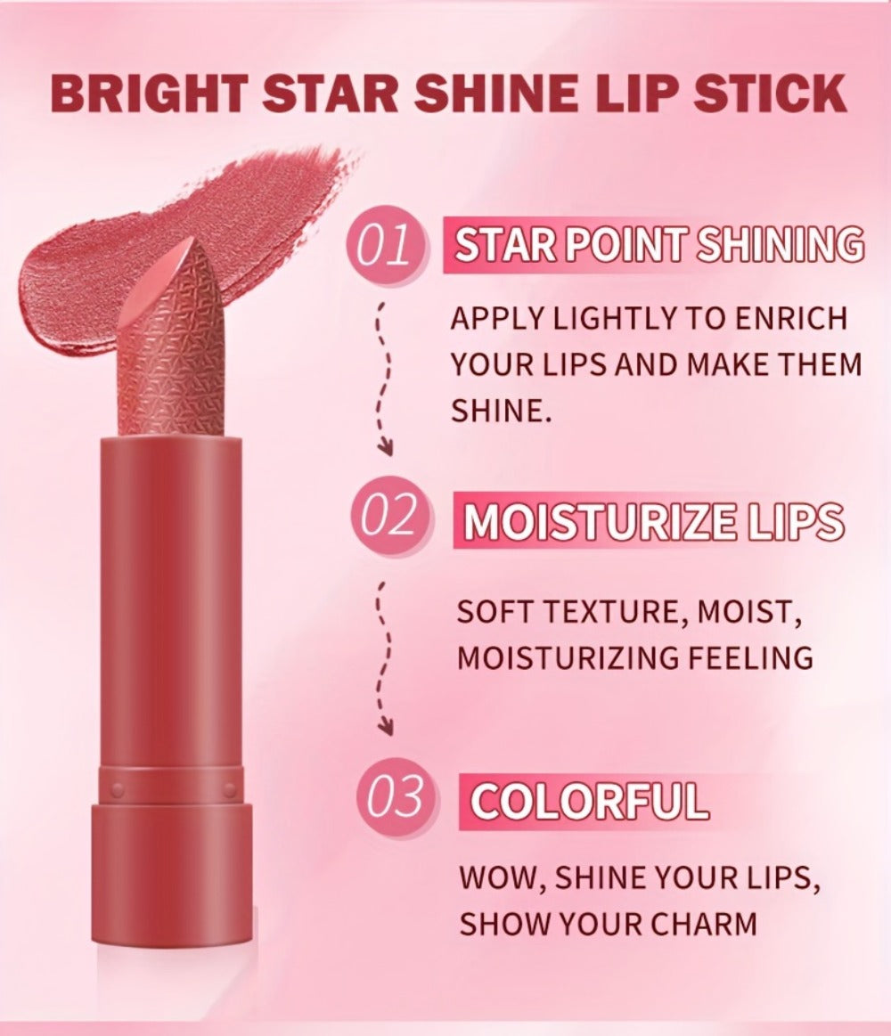 Lipstick Set, Sexy Kiss 6-Piece Sparkling Shimmer Bullet Collection in a Pink Presentation Box — image 11