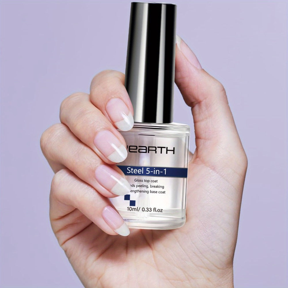 Nail Strengthening Kit 5-in-1 Formaldehyde-Free, Top Coat, Base Coat, Nail Hardener, Cuticle Oil & Polish — image 7