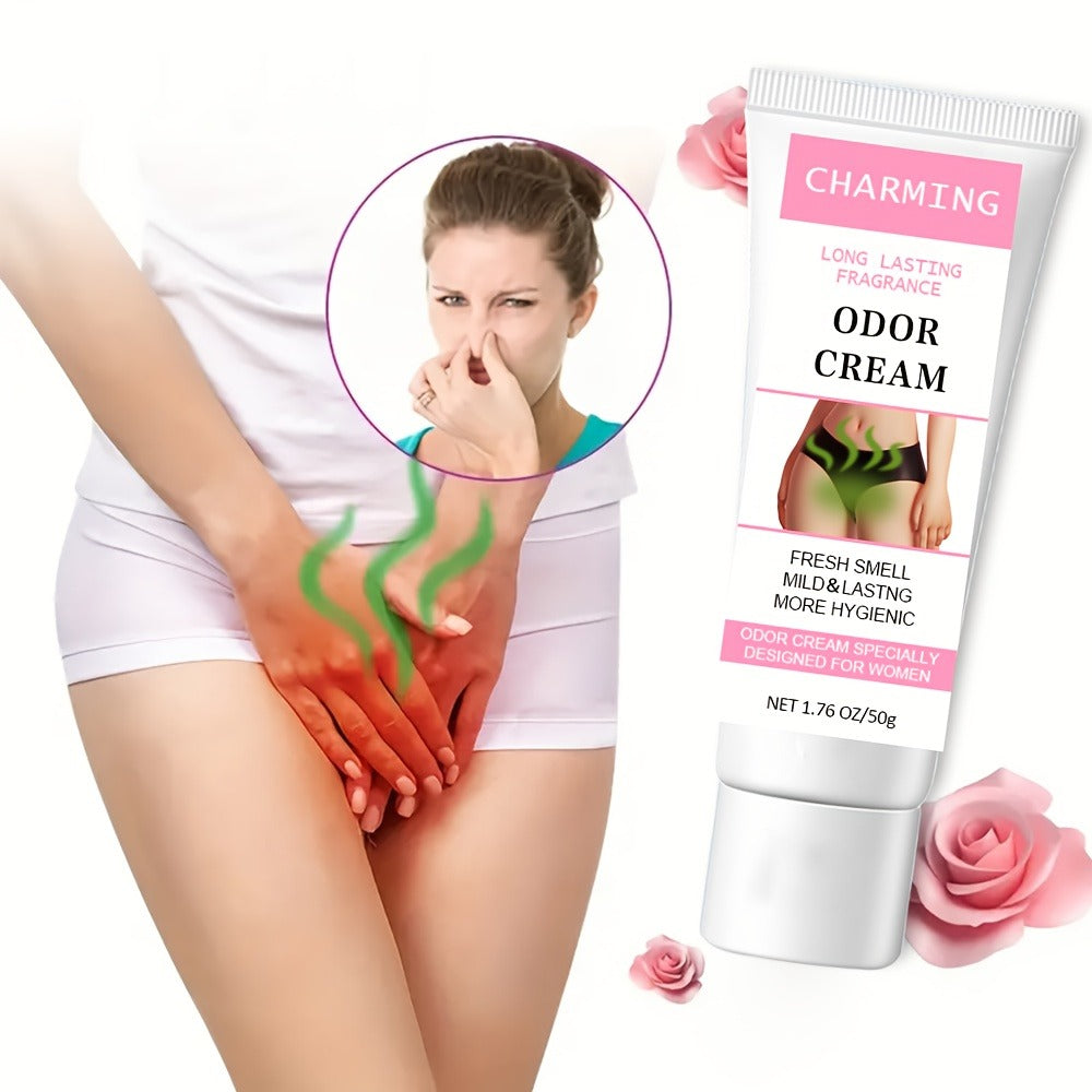 Deodorant Cream for Women Moisturizing Long-Lasting Anti-Odor Private Parts Gentle Skin-Friendly Fresh Scent All-Day Freshnes