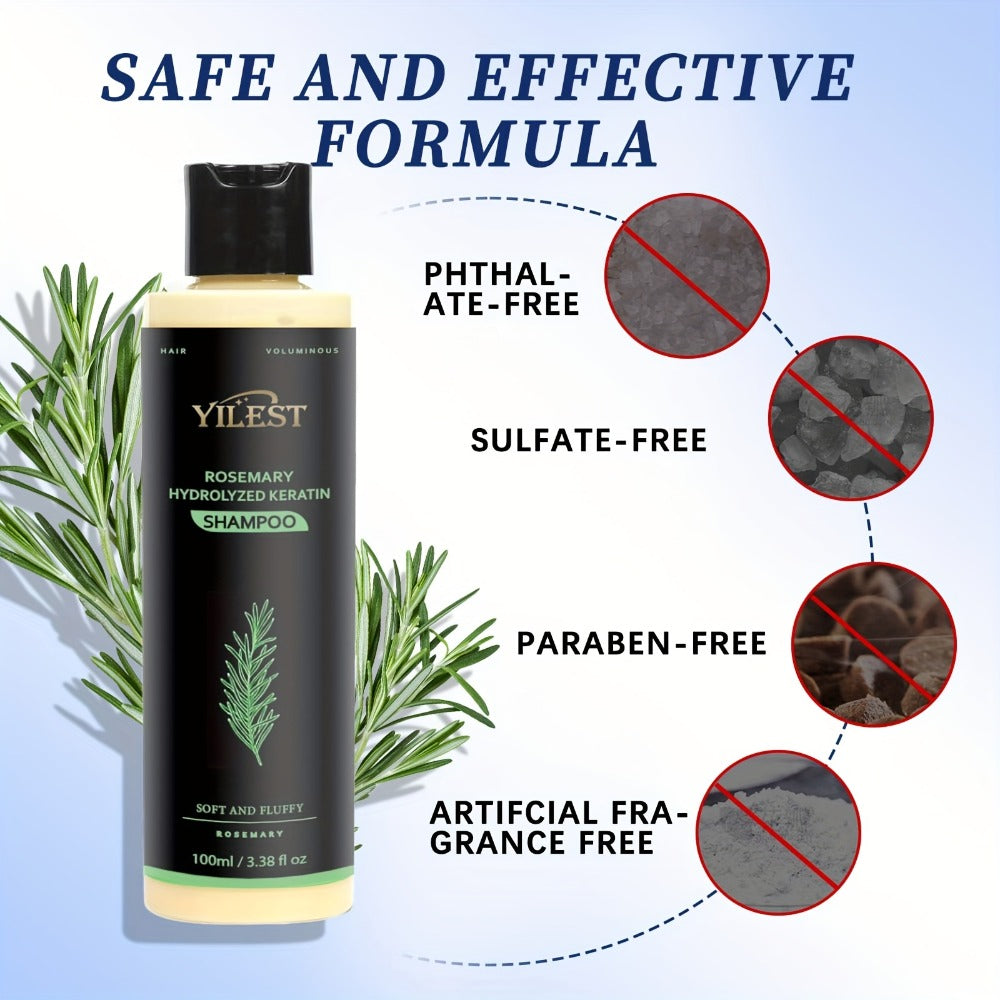 Rosemary Shampoo for Hair Growth & Volume – Enriched with Rosemary Extract, Amino Acids & Plant Squalane | Strengthening — im