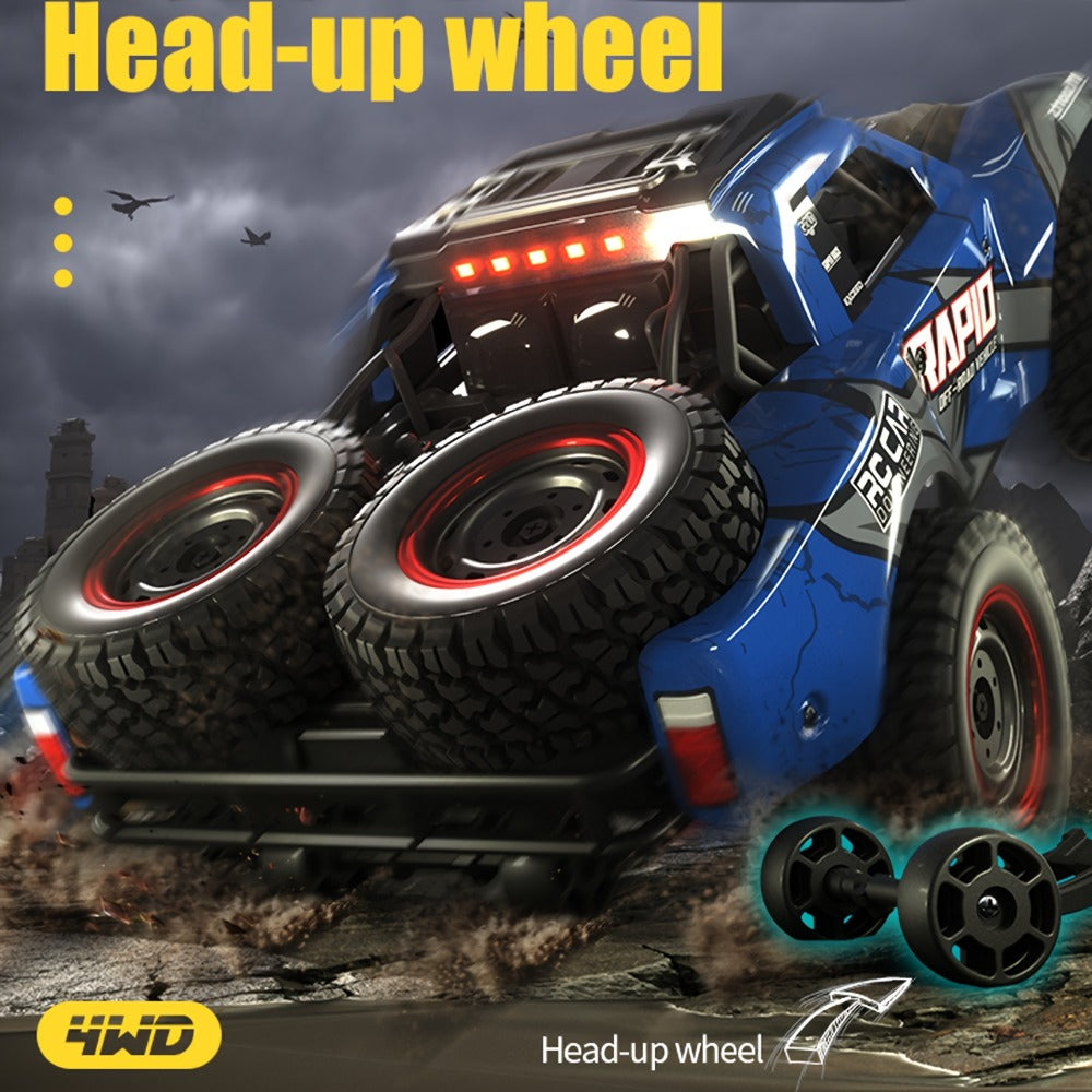 Remote Control Car, RAPTO 1:14 Scale 4WD Off-Road Truck with Carbon-Brush or Brushless Motor Variants and 2.4GHz Control — im