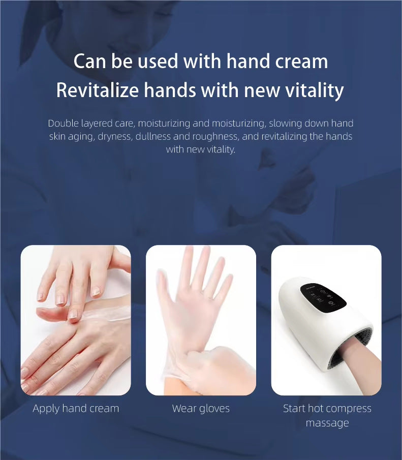 Portable Timing Multifunctional Hand Massager