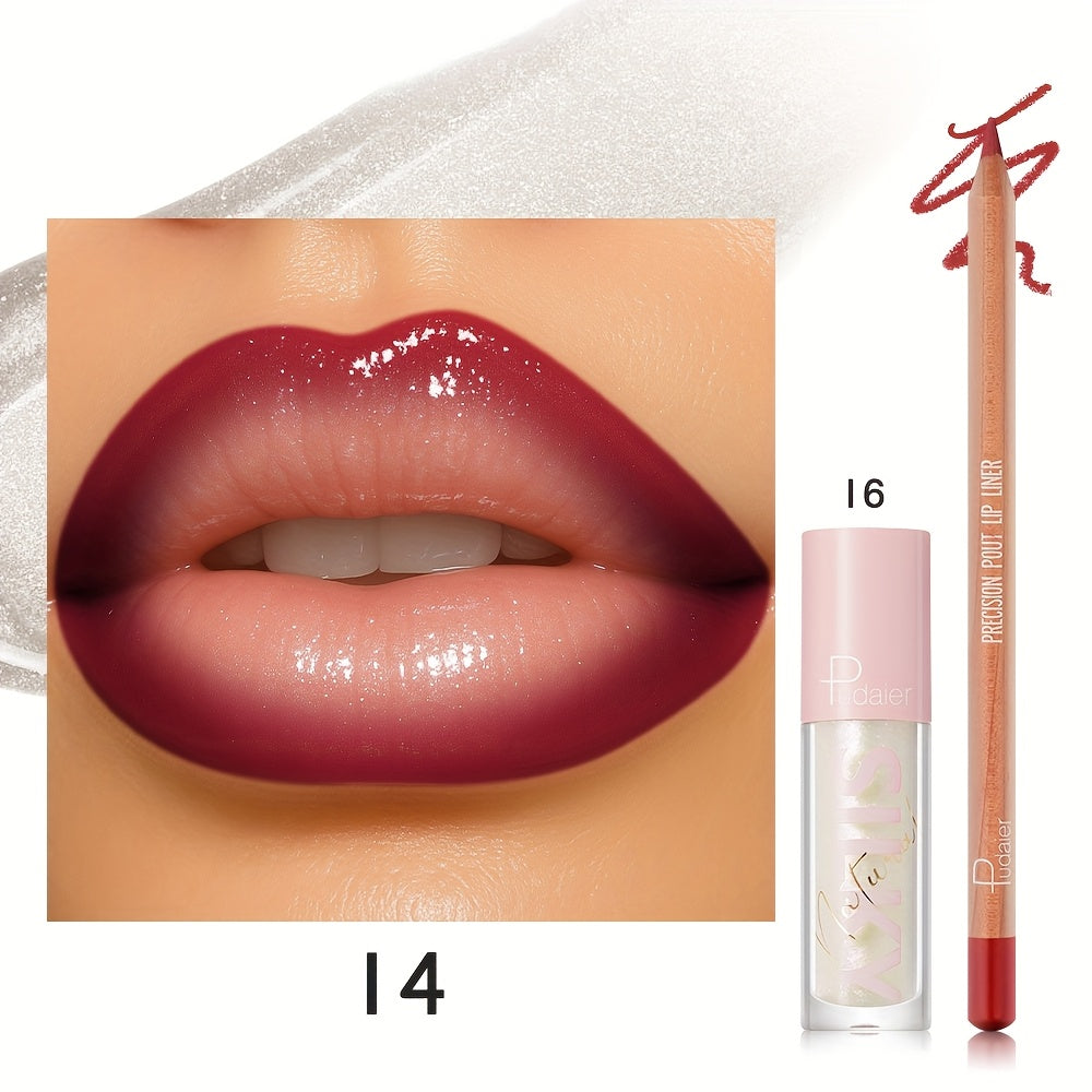 Lip Color and Liner Duo with Eight Recorded Shade Options from 14 Through 24 and Pink-Cap Tube — image 14