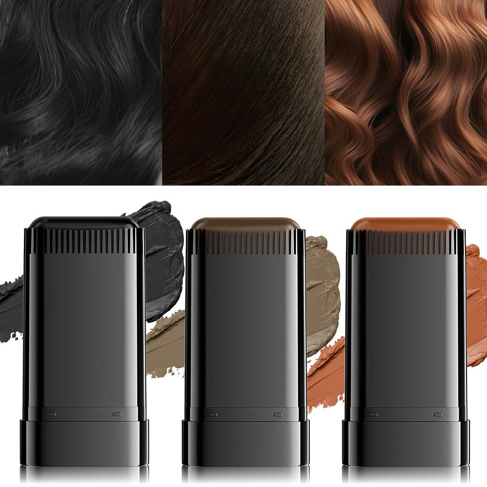 Portable Gray Root Cover Stick 2pcs, Disposable Hair Root Touch-Up with Plant-Based Squalane, Instant Gray Coverage — image 9