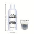 Poly Gel Slip Solution 75ml 2.6oz with Container – Anti-Stick Liquid for Poly Nail Extension Gel Application — image 7