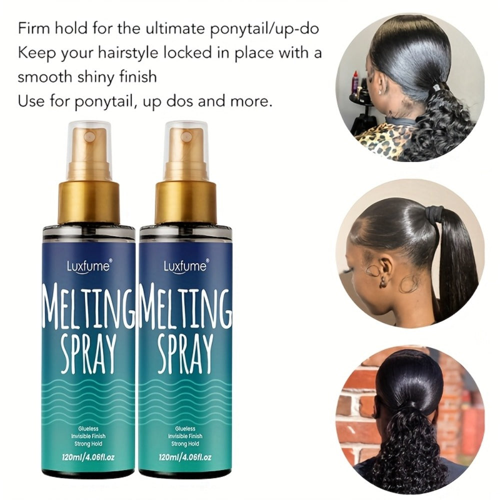 Invisible Hold Hairspray for Women 120ml Melting Spray, Flyaway Control, Frizz Tamer, Natural Finish — image 4