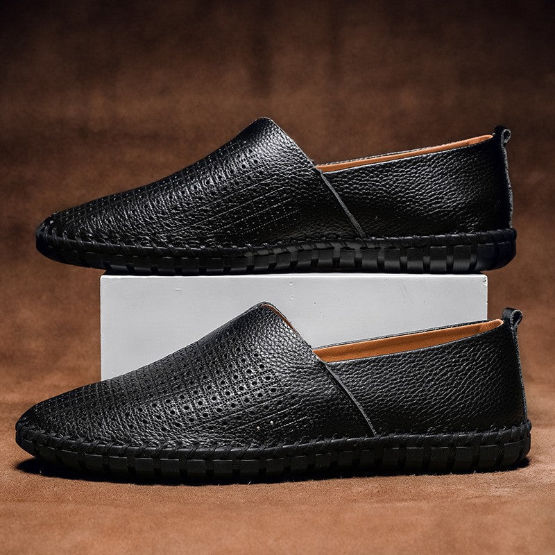 Men's Casual Trendy Slip-on Low-top Breathable Driving Shoes