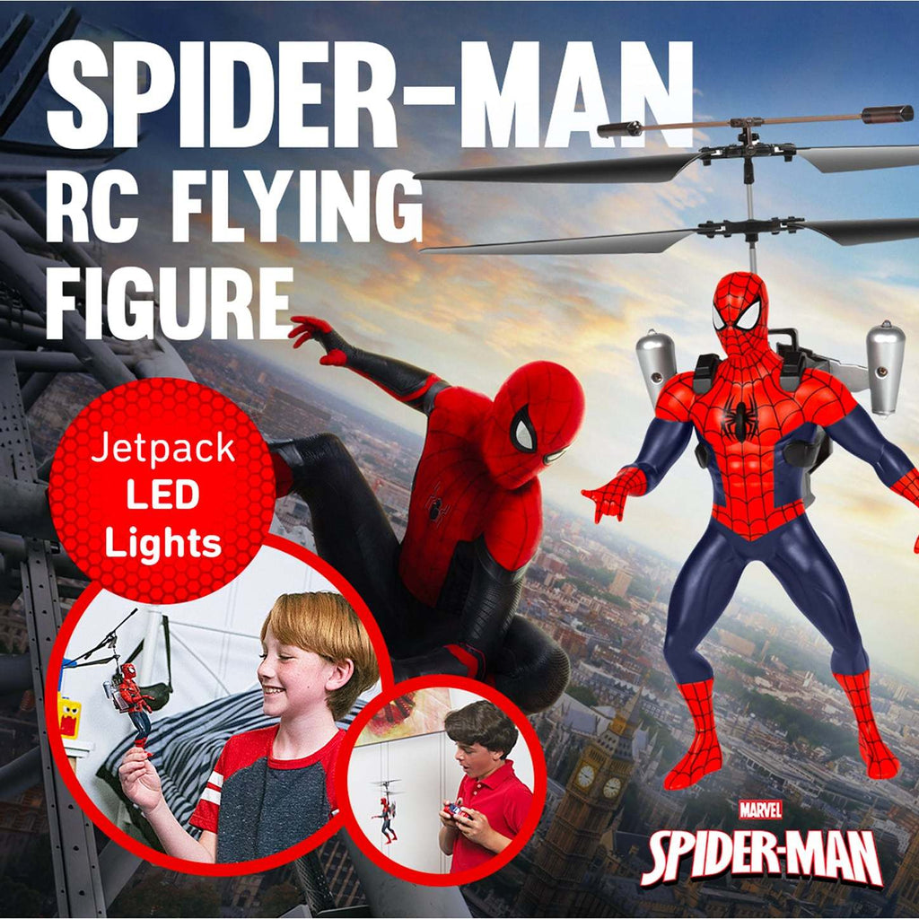 Spider-Man RC Helicopter 2CH Infrared Remote Control Indoor Flying Toy for Kids Boys Girls Ages 6+ — image 2
