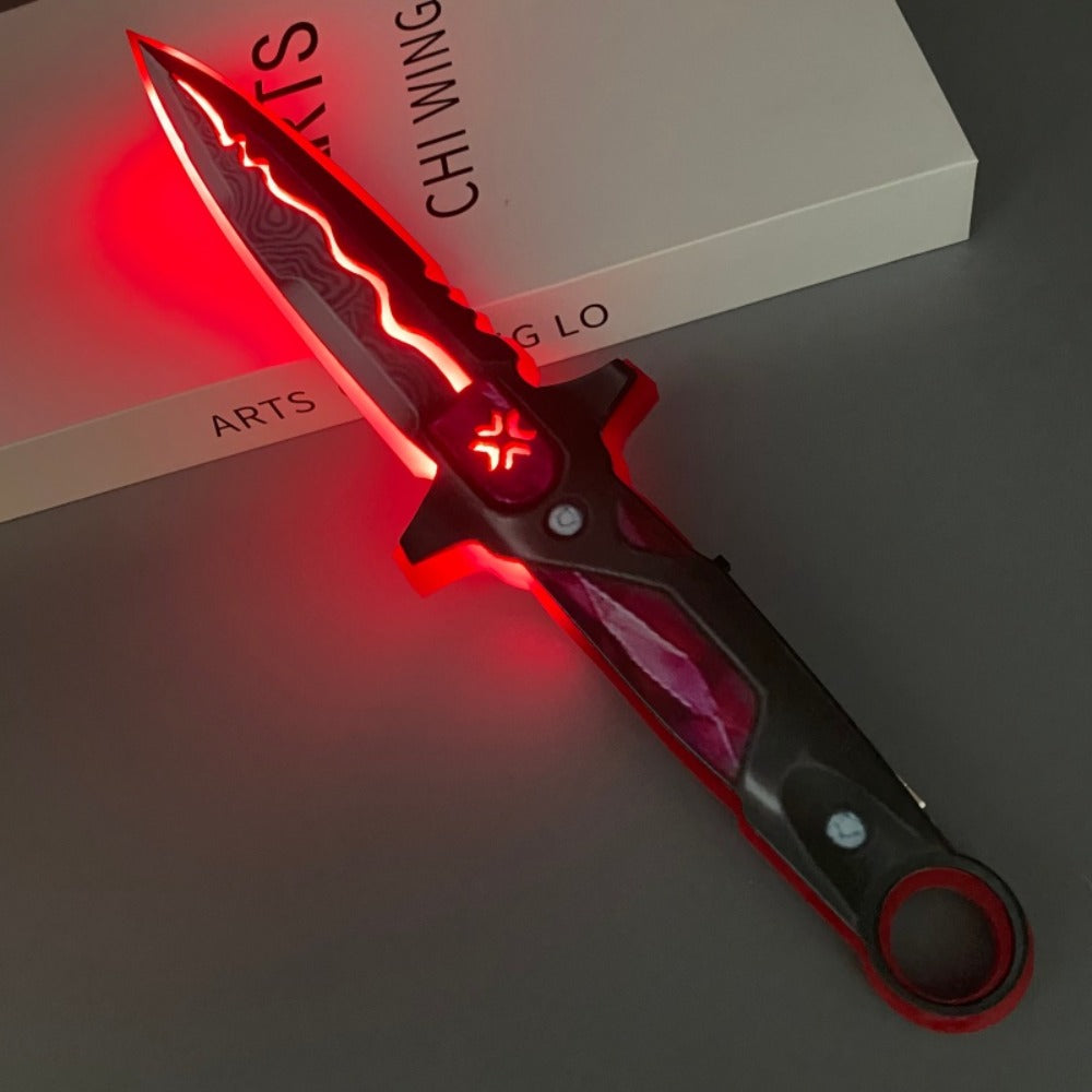 LED Light-Up Katana Toy Sword, Anime Cosplay Prop for Kids & Teens, Glowing Samurai Ninja Sword, Halloween Party Photo Prop —