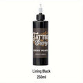 Neebol Super Black Tattoo Ink Darkest Outlining Shading Blending Fade-Resistant Professional Body Art Pigment for Artists & B