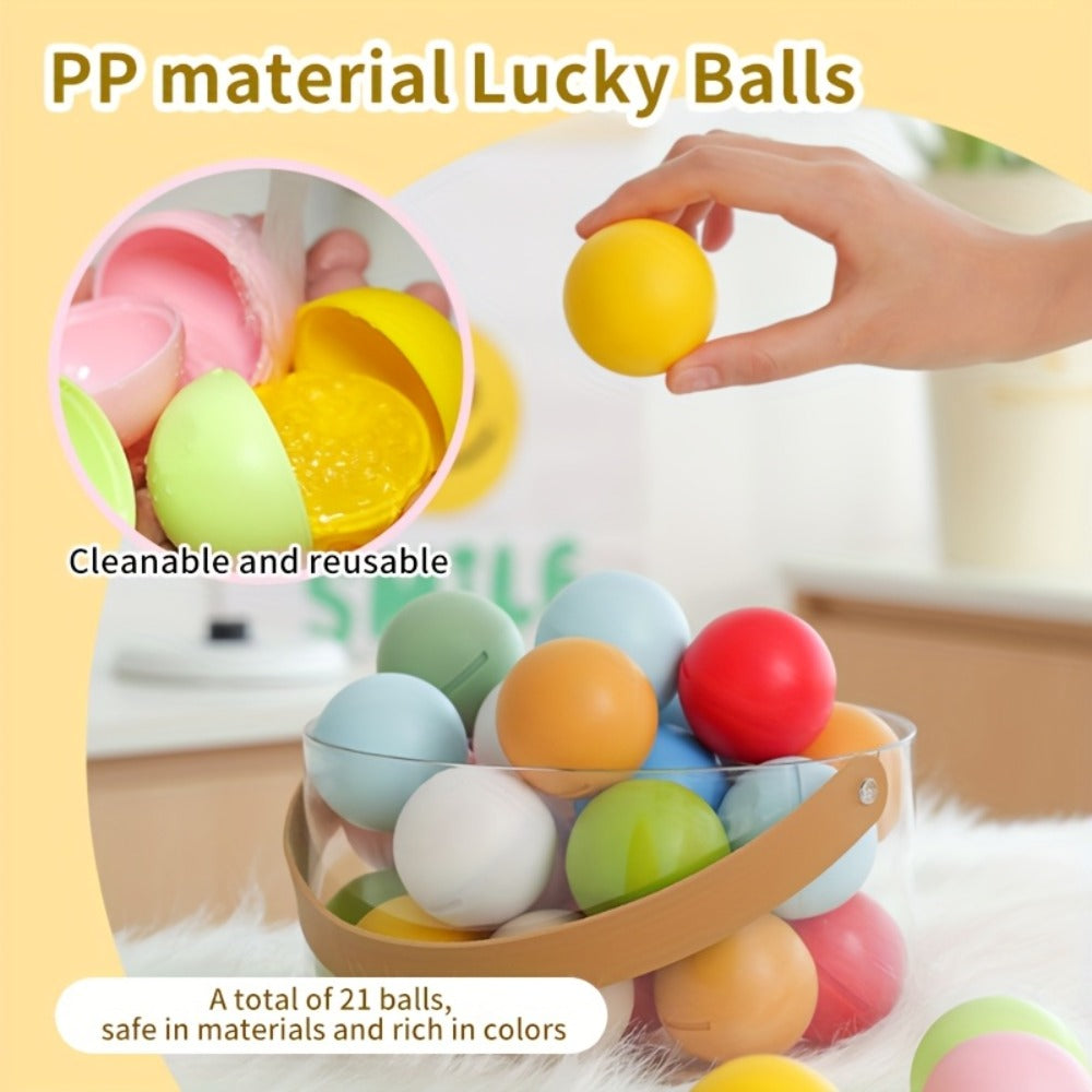 Gachapon Machine for Home, Mini Capsule Toy Vending Machine Novelty Gift for Kids Adults Couples Anniversary Birthday Party C