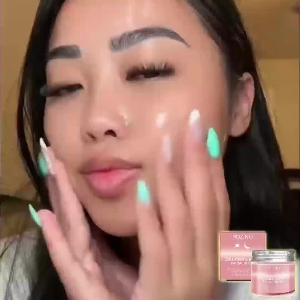 Face Mask Cream 50g Biotin Collagen Day & Night for Plump Smooth Younger-Looking Skin, Skincare Gift for Women — image 12