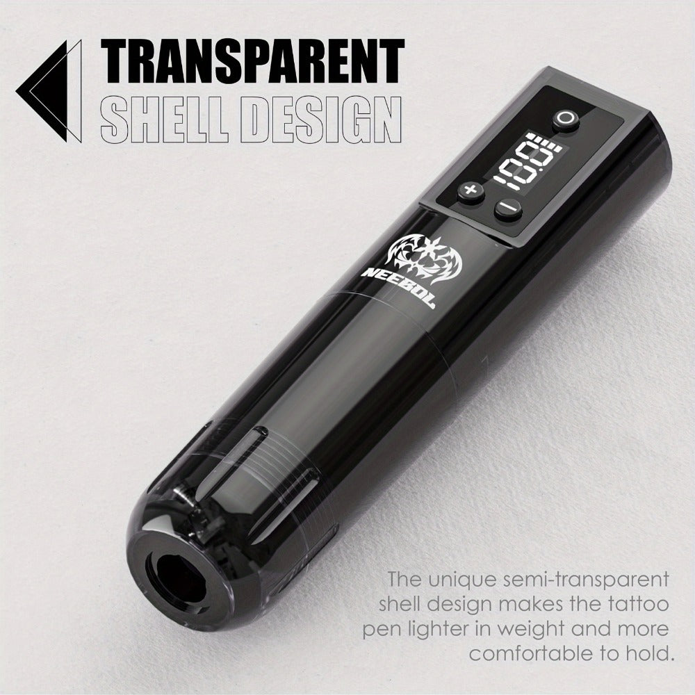 Wireless Rotary Tattoo Machine Neebol Cordless Pen, 6- Battery Life, Portable Design, Cartridge Compatible — image 11