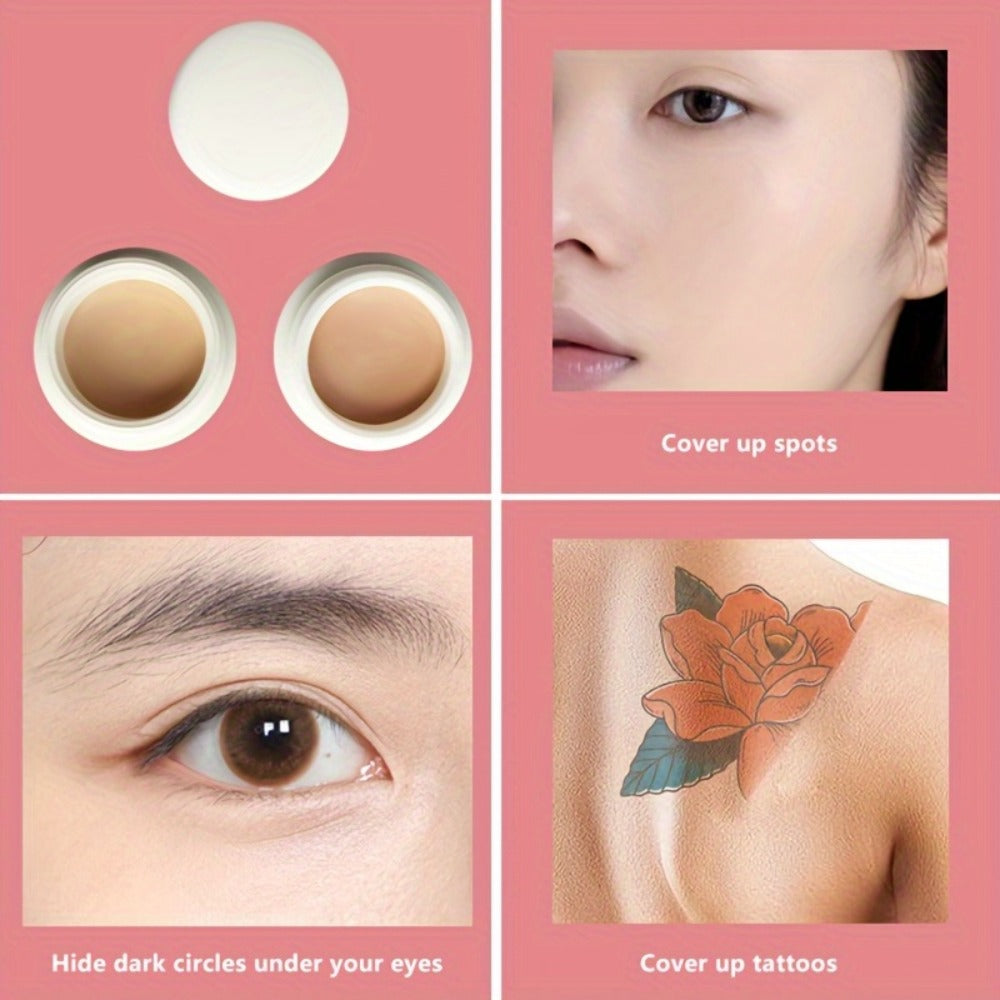 Three-Piece Cream Concealer Pot Set with Style 1, Style 2 and Style 3 Shades for Face Makeup Blending — image 6