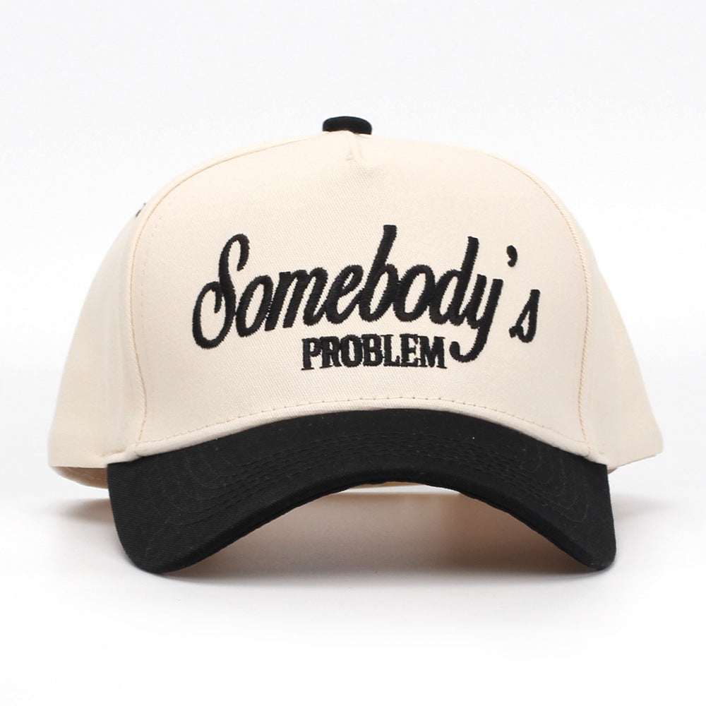 Breathable Sun Visor Cap With English Letters