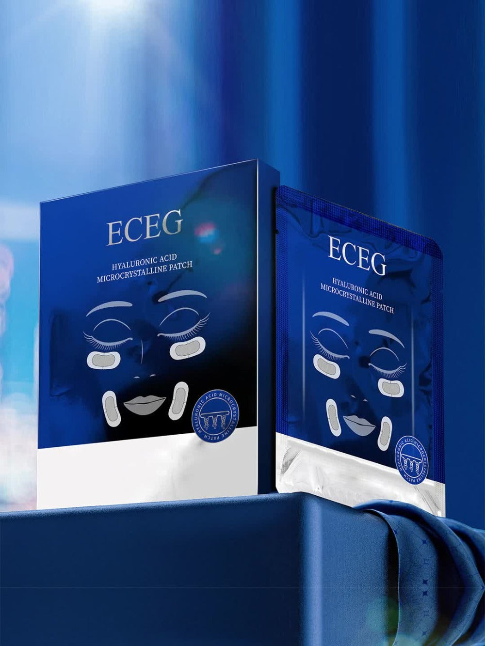 Hyaluronic Acid Dissolving Under Eye Patch Set, Three Boxes for a Hydrating Eye Care Routine — image 7