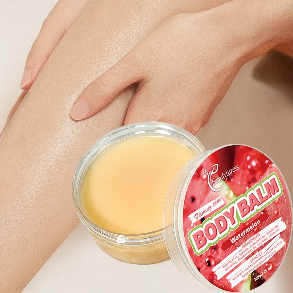 Body Butter Cream 200g Shea Butter Vitamin C Glycerin – Deep Moisturizing Body Glaze for Dry Skin Long-Lasting Hydration Hypo