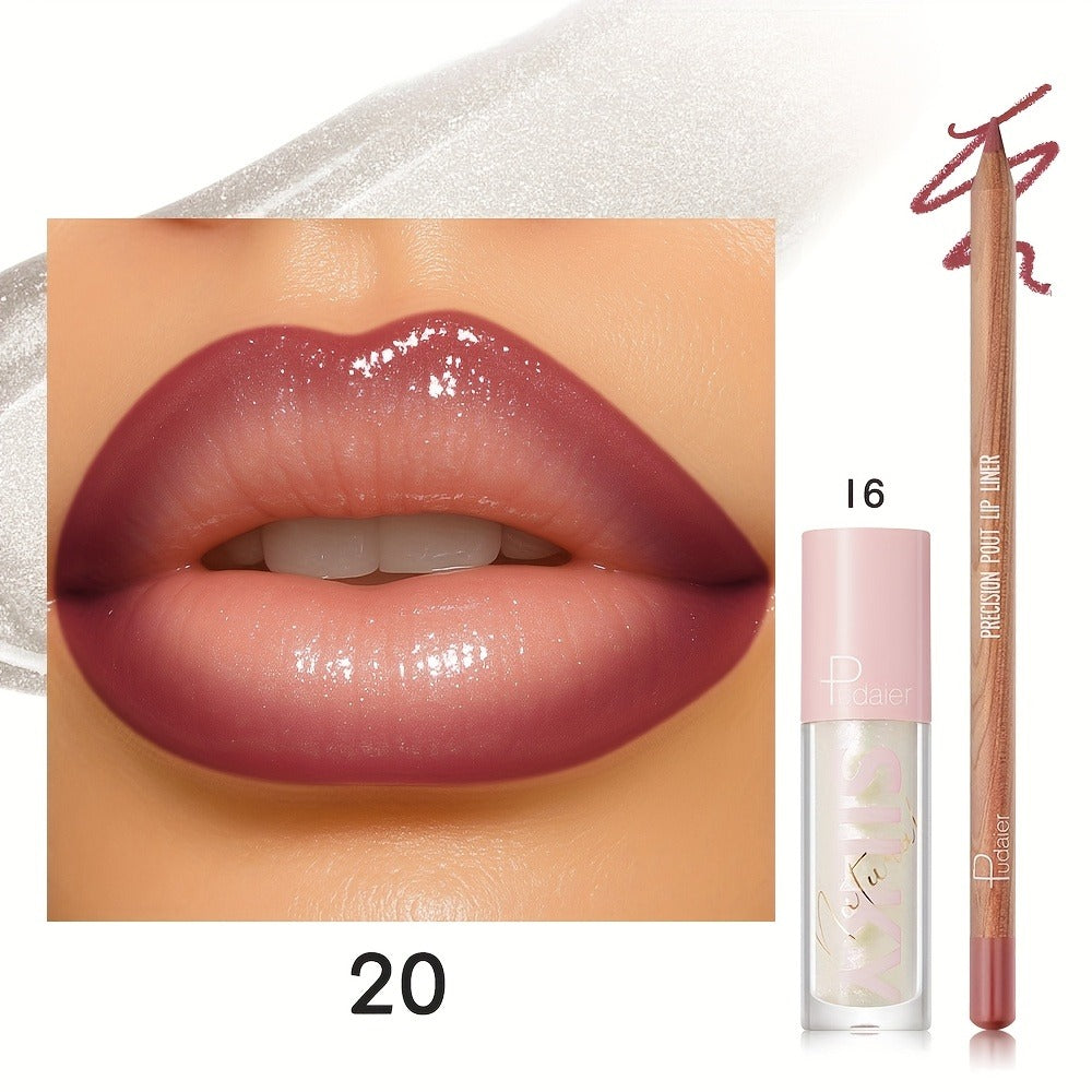 Lip Color and Liner Duo with Eight Recorded Shade Options from 14 Through 24 and Pink-Cap Tube — image 8