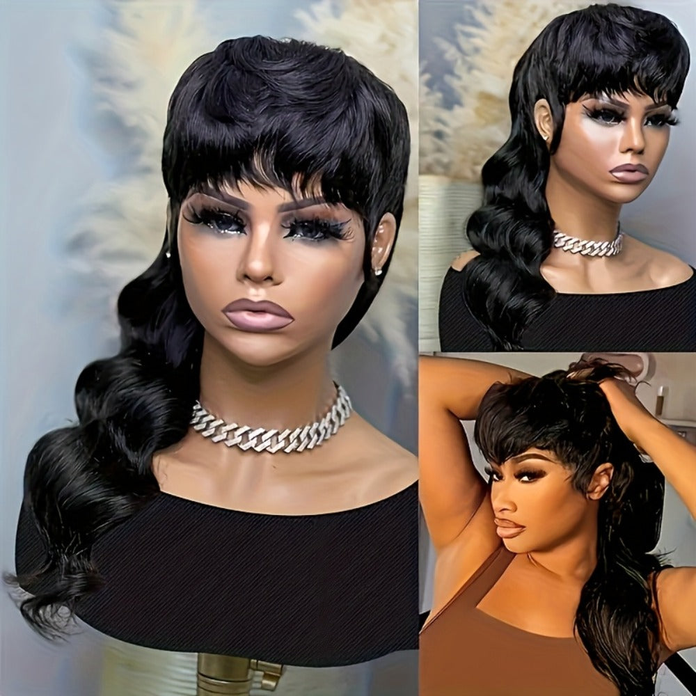 Synthetic Wig Long Deep-Wave Curls, 150% Density with Rose Net Cap in 22- or 24-Inch Lengths — image 11