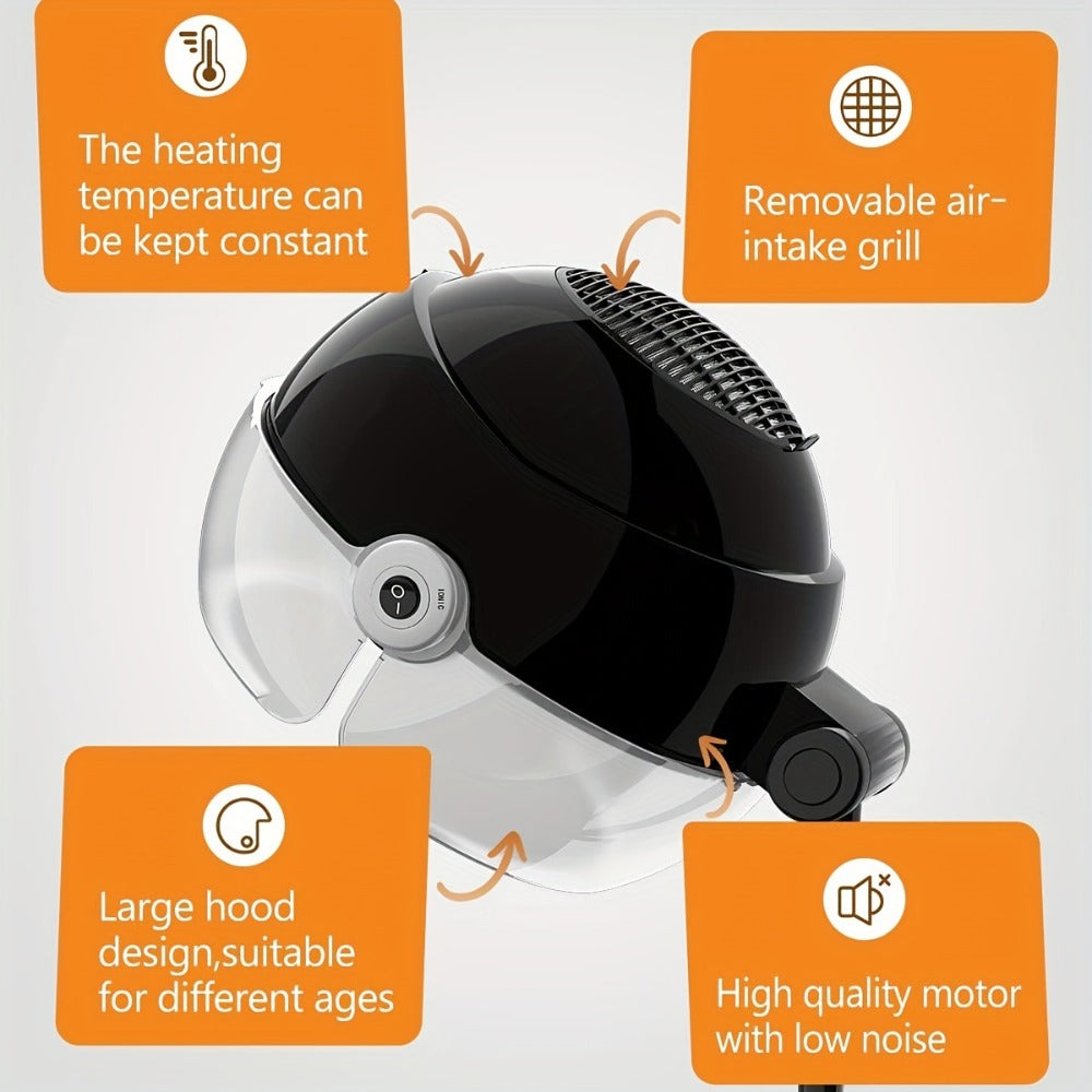Ionic Floor-Standing Hooded Hair Dryer 1875W, Adjustable Height Professional Salon Hood Dryer for Deep — image 19