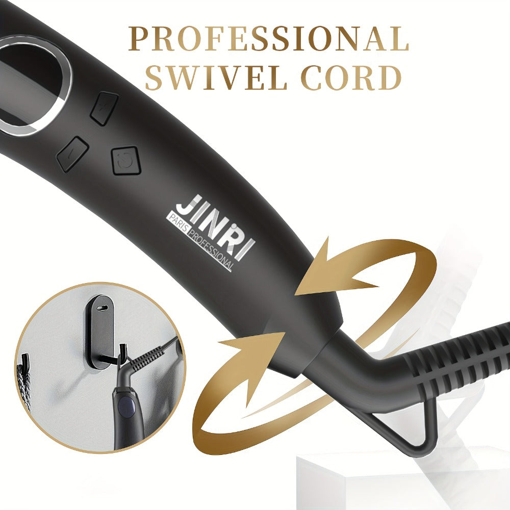 Ceramic Hair Straightener Brush 30 Sec Fast Heat Anti-Scald Straightening Comb Soft Touch, for Home, Travel and Salon Hair St