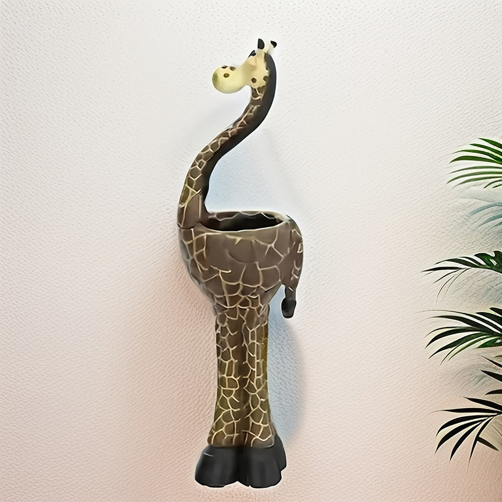 Giraffe Flower Pot Planter - Animal Succulent Pot Indoor Outdoor Garden Decor — image 6