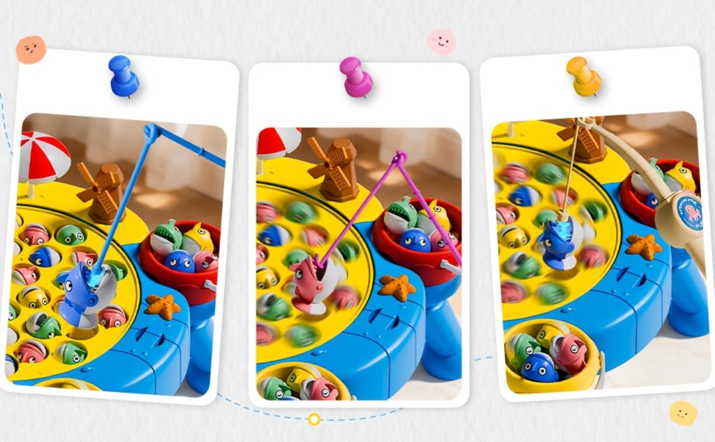 Magnetic Fishing Game for Kids 66 Pieces, Ocean Fishing Toy Set with Rods for Toddlers Ages 3 4 5 6 — image 17