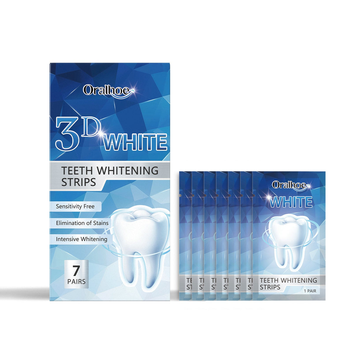Brightening Tooth Strips, Refreshing Breath And Gently Cleaning Teeth Stains Brightening Tooth Care Strips - V.I.P Digital Presence