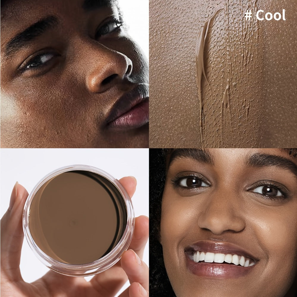Velvet-Look Cream Foundation in 0.7 oz Round Jar with Six Shade Options from Light to Deep — image 8