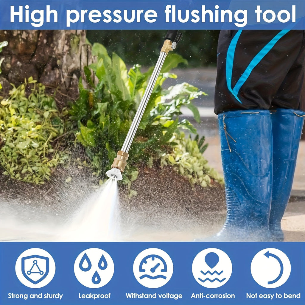 Pressure Washer Wand, Garden Hose Car Patio Yard Cleaning Nozzles for Garden, Lawn and Yard Watering — image 3