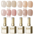 Gel Nail Polish 4-Piece Nude-Pink Frame-Bottle Set with Opaque Shades 05, 06, 08 and 17 for Manicures — image 15