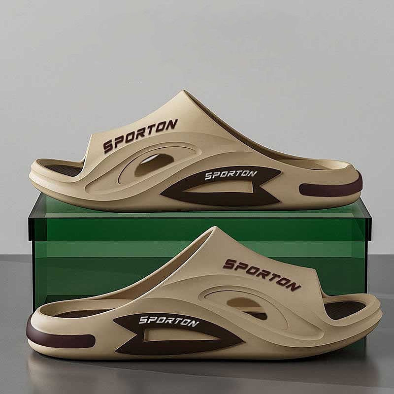 Fashionable Thick-soled Home Non-slip Slip-on Slippers