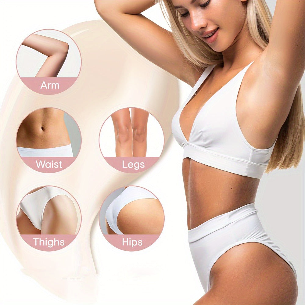 Body Cream 50g Jar with Caffeine Shea Butter Vitamin E and Macadamia Oil for External Belly Arm and Body Use — image 10