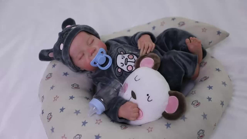 Reborn Baby Doll 18 Inch 45CM Lifelike Newborn Doll Only No Accessories, Realistic Baby Body, Safe for Kids Ages 3+ — image 6