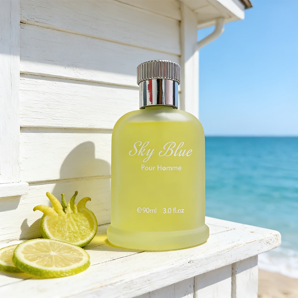 Men's Cologne Eau de Parfum Sky Blue - Bergamot Rosemary & Oak Moss Fresh Masculine Fragrance, No Propylene Glycol — image 1