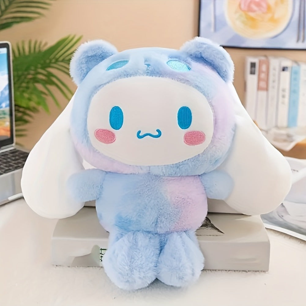 Sanrio Plush Doll, Hello Kitty Kuromi Cinnamoroll My Melody Kawaii Stuffed Animal Character Toy, Cute Gift for Girls & Teens 