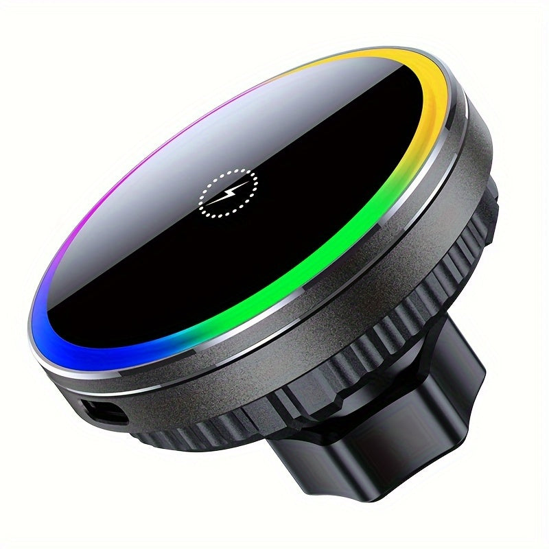 MagSafe Car Wireless Charger for iPhone 12-16 – Magnetic Air Vent Mount with Dual Cooling Fans, Qi1 Fast Charging — image 1