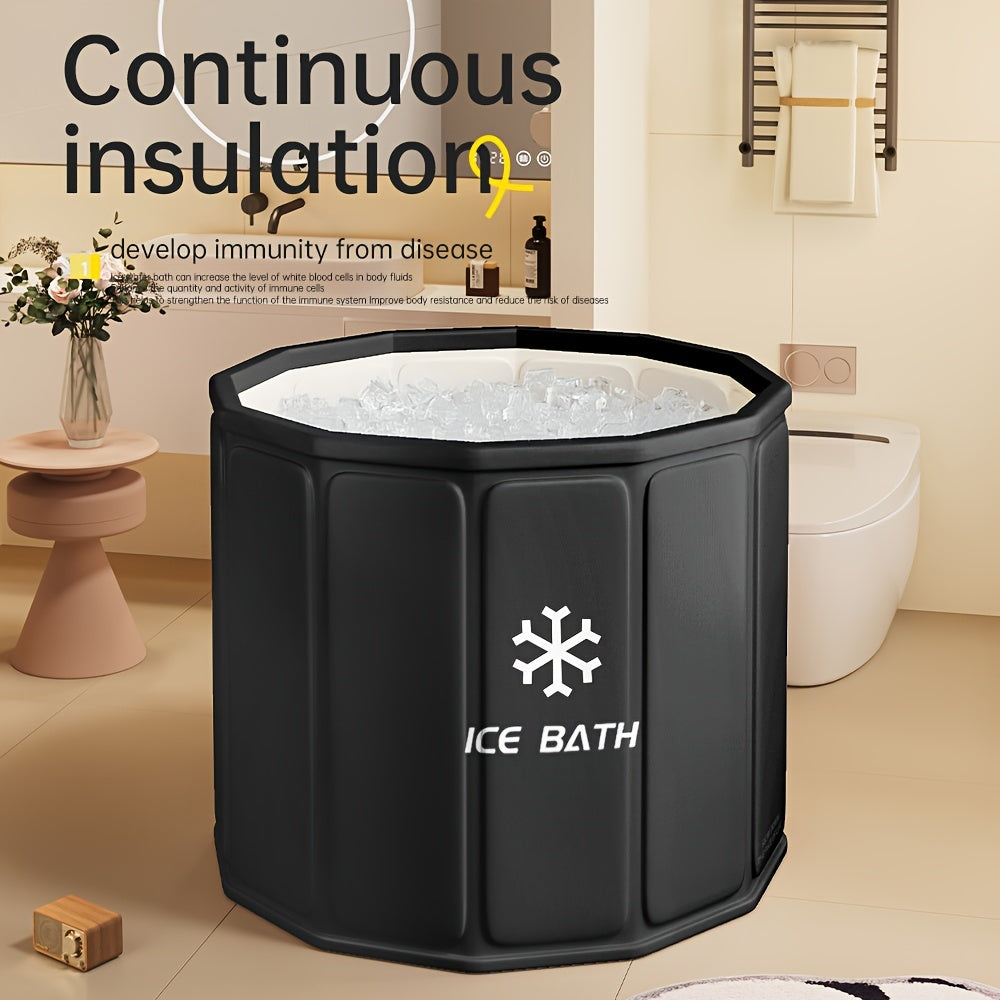 Ice Bath Tub Portable Foldable for Garden, Patio and Yard Use, with the Listed Configuration — image 2