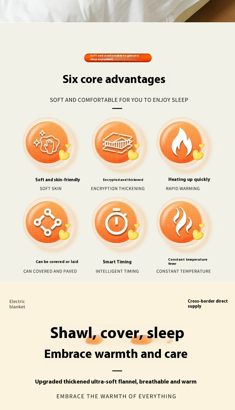 Warming Blanket Smart Temperature Controller Heating Cover Blanket