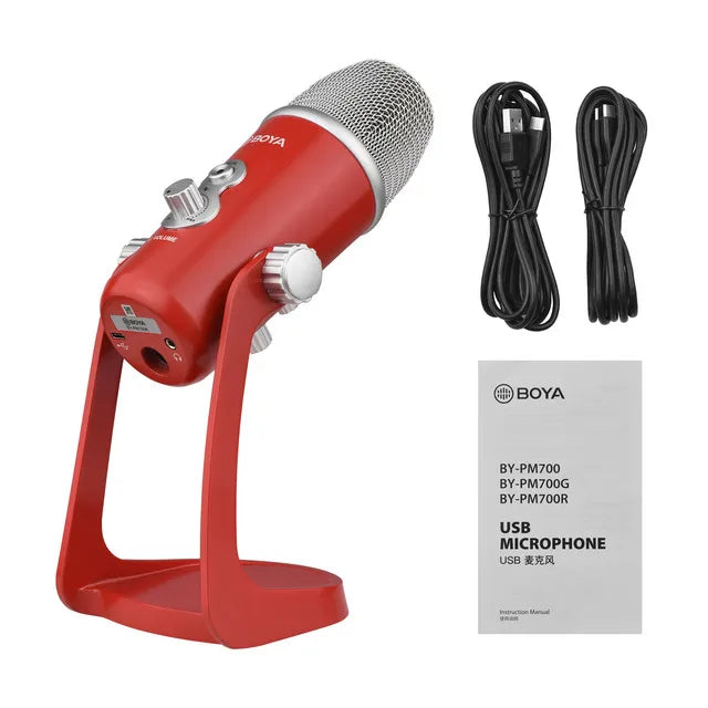 Condenser Microphone Eat Broadcast  Recording Built-in Sound Card