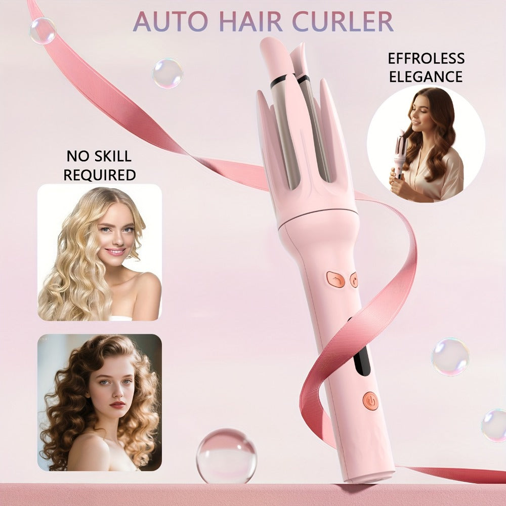 Automatic Rotating Curling Wand Hair Styling Tool with 150-210 C Settings and Three Color Options — image 12