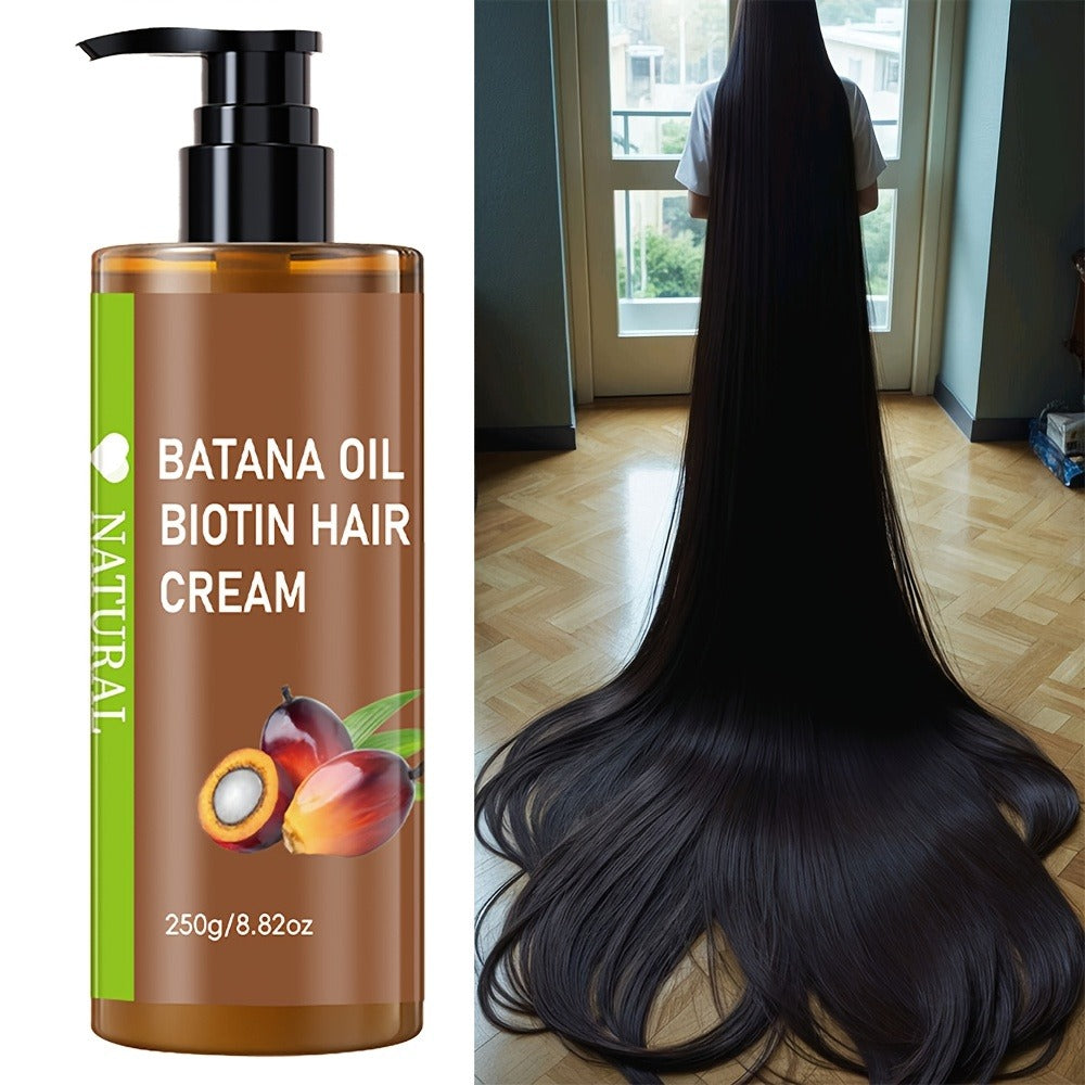 Batana Oil for Hair Growth 250g, Unrefined Cold-Pressed Honduran Batana Oil, Dry Damaged Hair, Enhances Shine — image 3