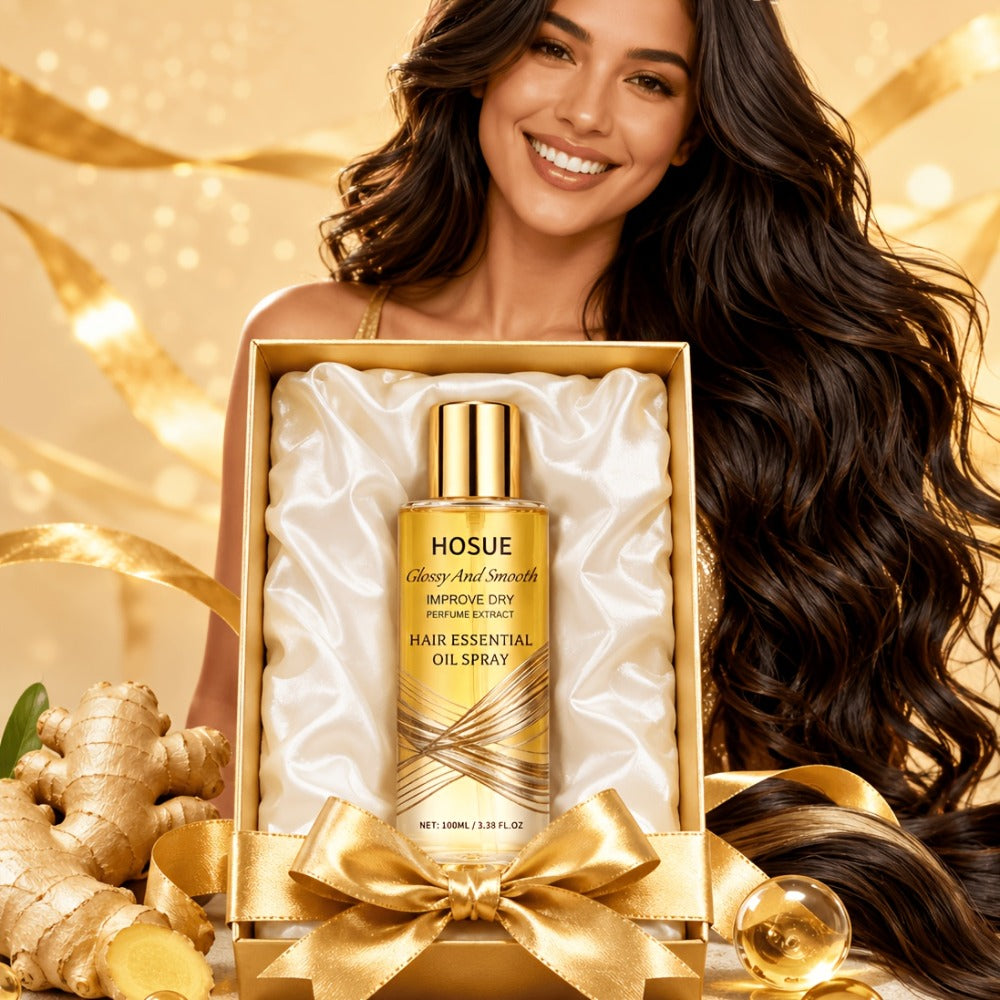Anti-Frizz Hair Essential Oil Spray Smoothing & Conditioning Treatment for Dry, Damaged & Frizzy Hair — image 2