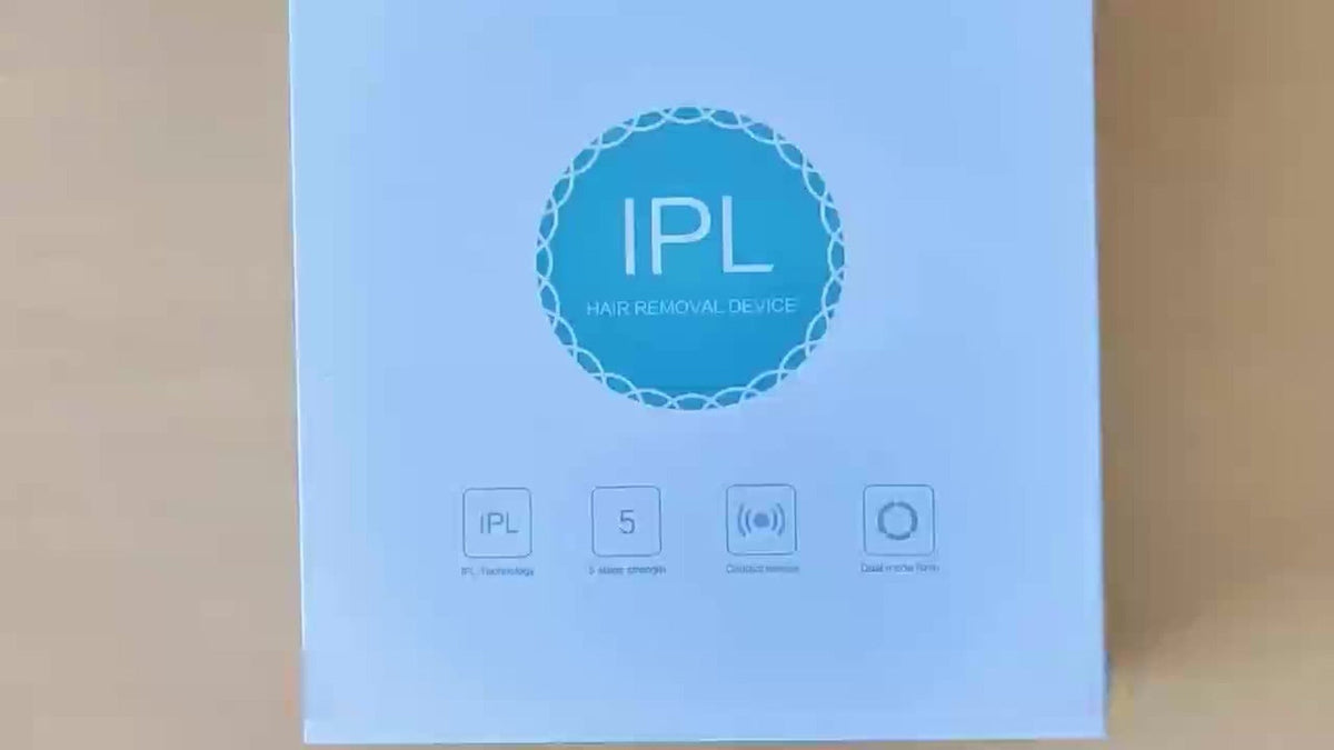 IPL Hair Removal Device 999900 Flashes 3-in-1 At-Home Laser Hair Remover for Women Men for Everyday Face, Beard and Body Groo