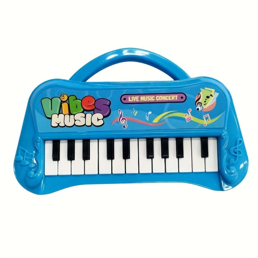 Kids Mini Piano Keyboard 13 Keys, Portable Electronic Music Toy for Toddlers with the Listed Color, Size or Set Options for E