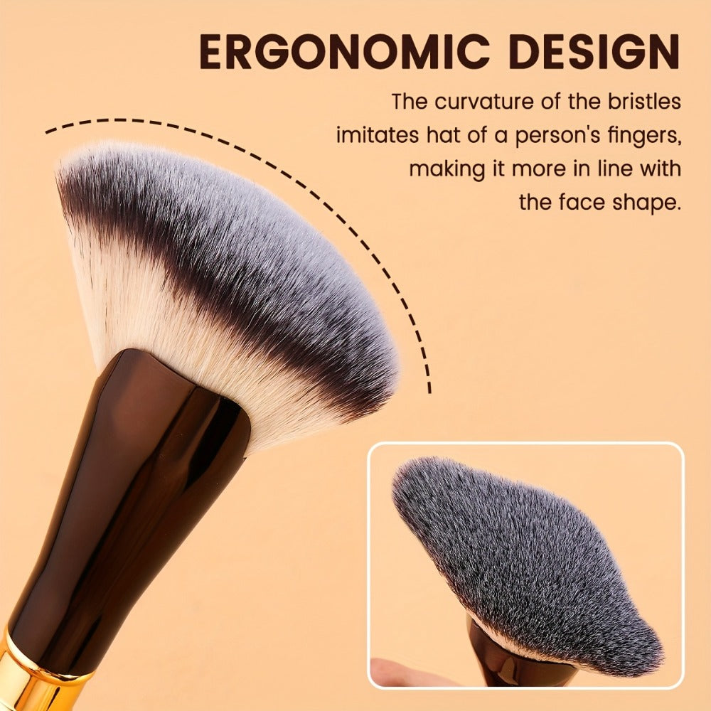 Makeup Brush Set, 8-Piece Double-Ended Collection with 16 Brush Heads, Aluminum Alloy Handles and Storage Box — image 9