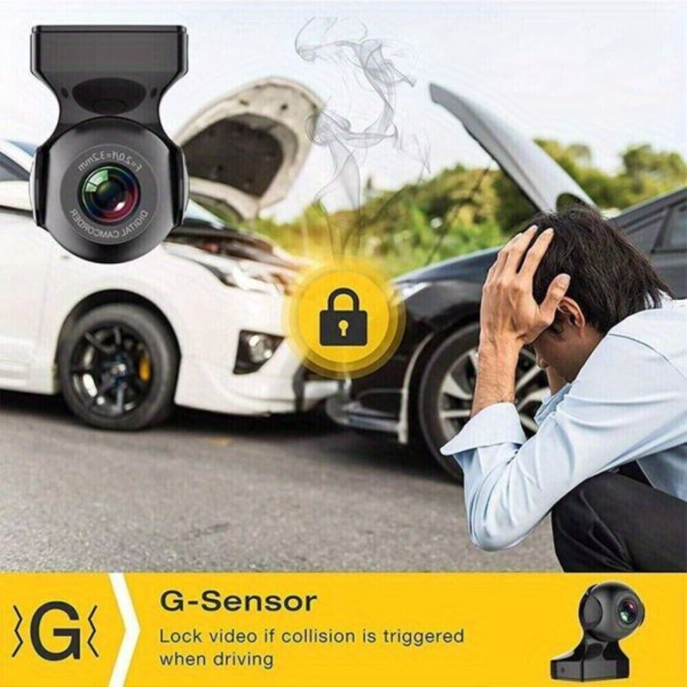 1080P WiFi Dash Cam 170° Wide Angle – HD Car DVR with G-Sensor, Loop Recording, Night Vision, Smartphone App View — image 16
