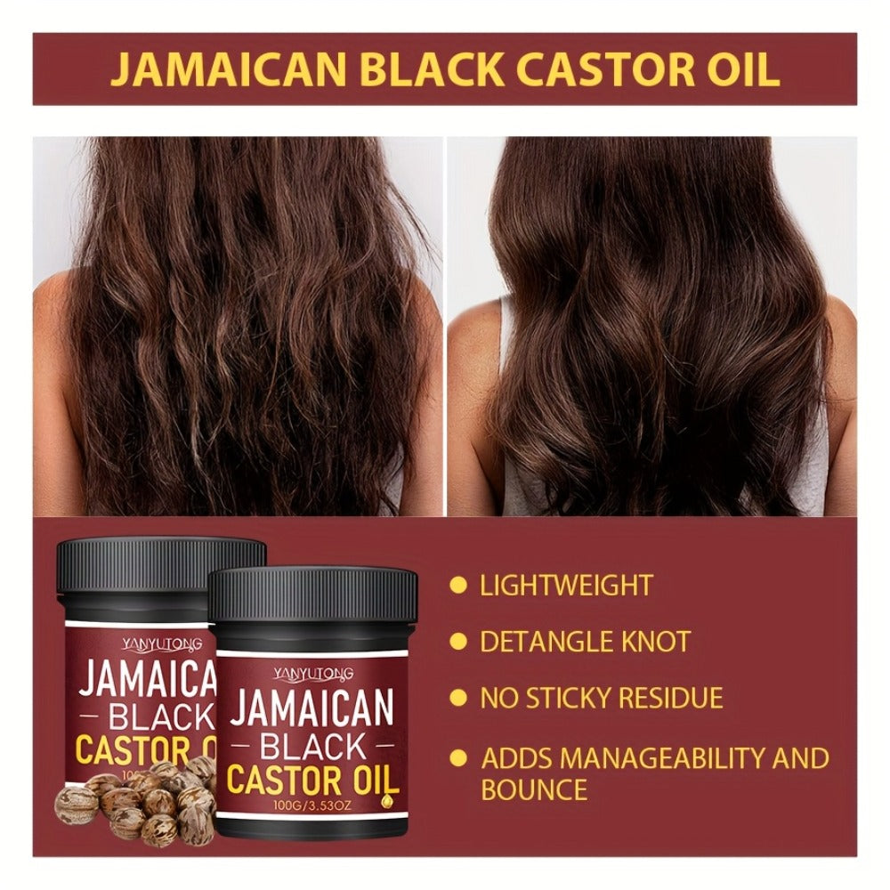Jamaican Black Castor Oil Hair Milk for Women & Men - Revitalizing Formula, Natural Volume & Smoothness — image 5
