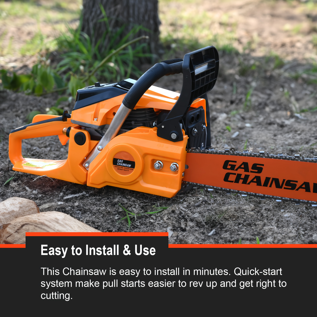 Mixed Gas Chainsaw Options with 12-Inch Compact Color Models and 20-Inch BlackRed Configuration — image 18