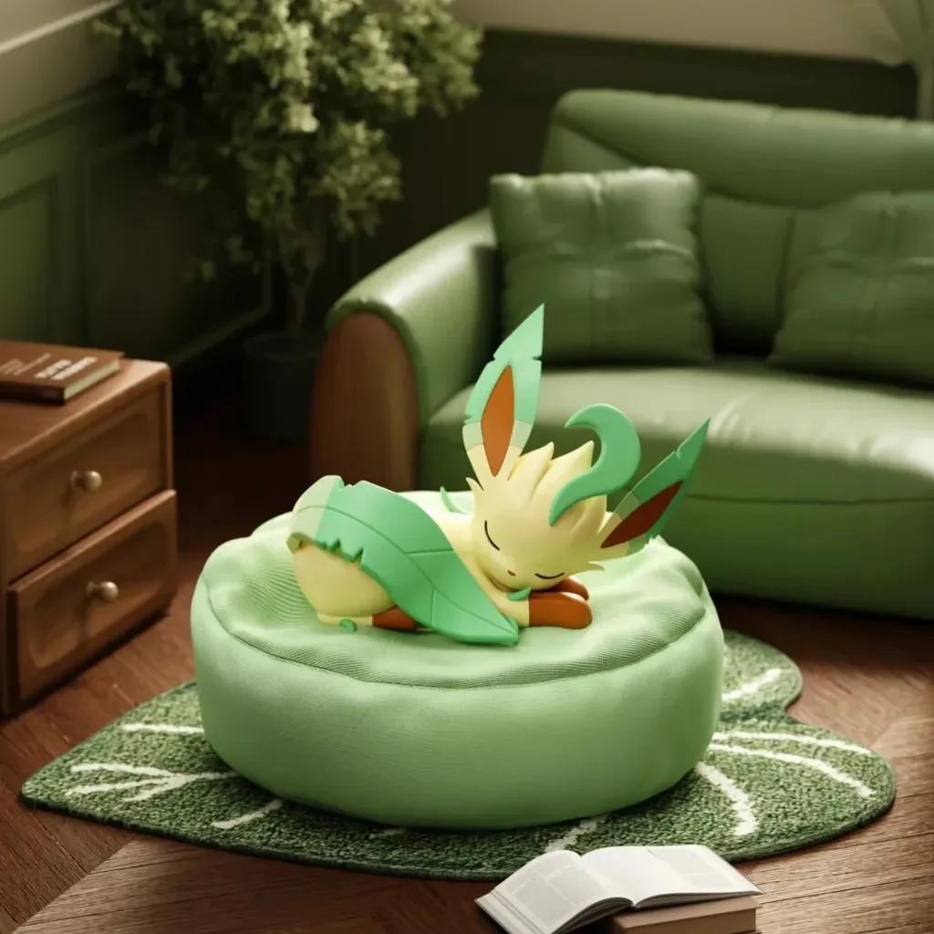 Eevee Eeveelutions Sleeping Pose Blind Box PVC Figure – All 9 Characters Vaporeon Jolteon Flareon Espeon Umbreon Leafeon Glac